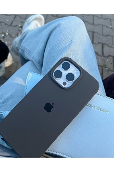 MELIFLIO iPhone 14 Pro Uyumlu Içi Kadife Lansman Premium Kılıf - Siyah