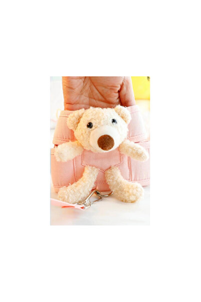 shop Pink Color Teddy Bear Figured L Size Chest Cat/Dog Collar