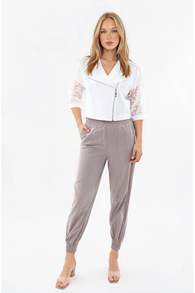 Vitrin Elastic Waist and Leg Trousers