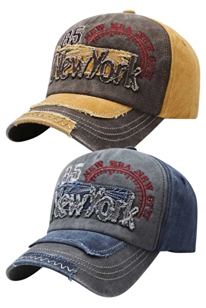 Uniquetrenders Unisex Vintage 85 New York Κεντημένο Ρυθμιζόμενο Καπέλο Μπέιζμ...