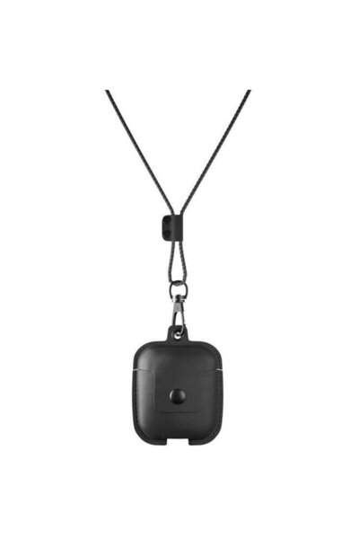 Woodcessories AirCase AirPod Leather Case Black ECO308
