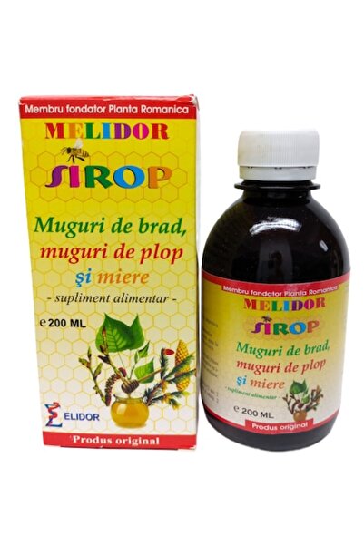 Elidor Φαρμακευτικό σιρόπι από μπουμπούκια έλατου, μπουμπούκια αλσιάς και μέλ...