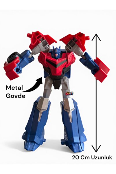 tmtoysandmore Transformers Optimus Prime Oyuncak Metal Gövde 20 Cm Tır Olan R...