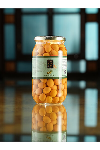 Edremit Çizik Yeşil Zeytin 600 GR - Cam Kavanoz