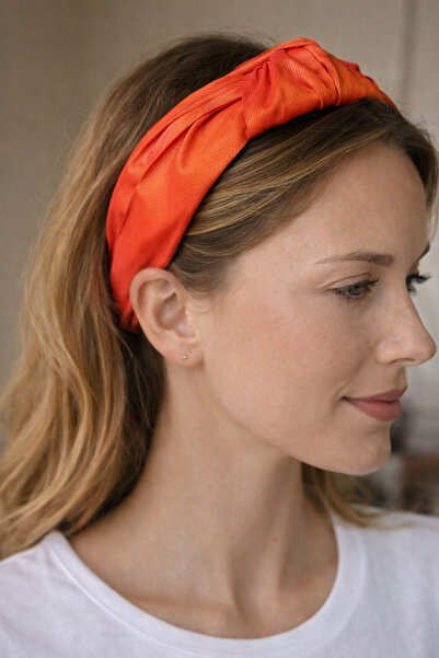 HALHALMILL Orange Knot Crown