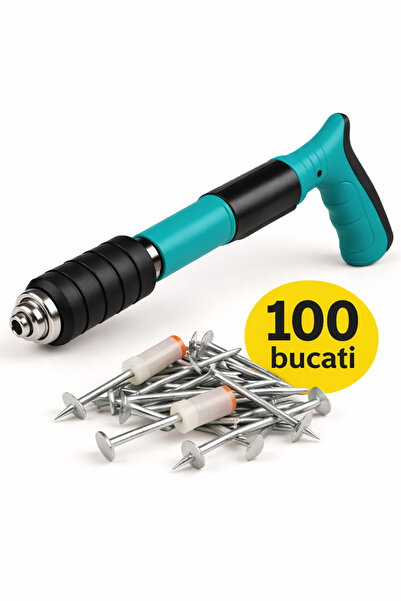 Otto Χειροκίνητο Καρφωτικό 5 Επιπέδων Ισχύος Με Χάρακα Για Μπετόν Ξύλο Σίδηρο...