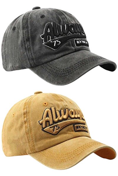 Mood Agenda Unisex Vintage Always 75 Embroidered Adjustable Baseball Cap Hat ...