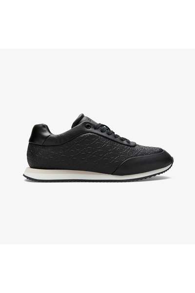 Calvin Klein Runner Lace Up Mono Kadın Siyah Sneaker