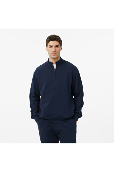 Nautica Erkek Lacivert Regular Fit Sweatshirt