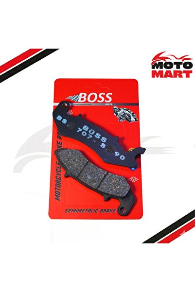 motomart+ Rks Srk 125 R Ön Fren Balatası Boss-Yarı Sinterli-T07873