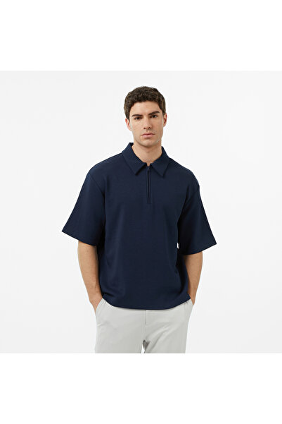 Nautica Erkek Lacivert Regular Fit Polo Yaka T-Shirt