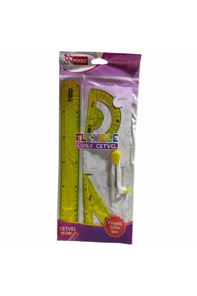 tüftürük Set de rigle flexibile 1 bucată