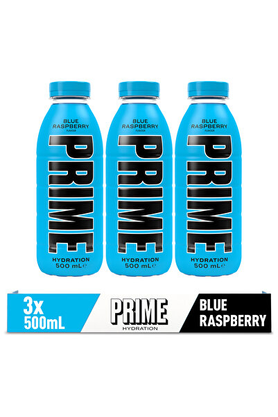 Prime Hydration Blue Raspberry 500 ml 3 Adet