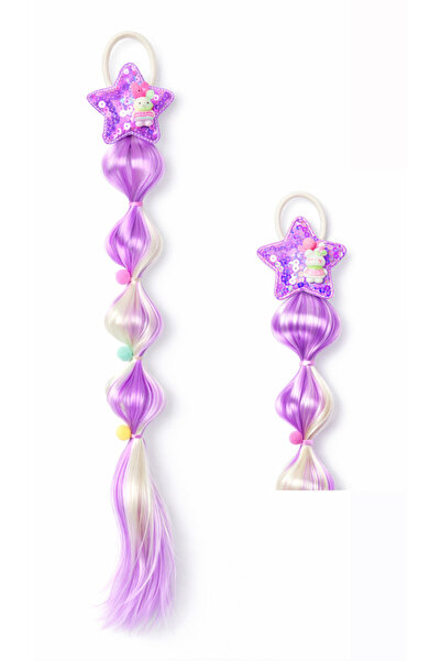 synshop Purple Rabbit Star Cosplay Party Girls Kids Bubble Bonbon Μπαλόνι Κομ...