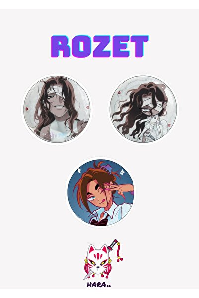 Hara Company Alien Stage Hyuna Rozet Seti (3’LÜ)