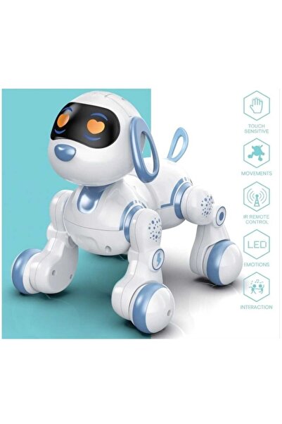 Aksoy Toys Uzaktan Kumandalı Şarjlı Çok Fonksiyonlu İnteraktif Akıllı Robot K...