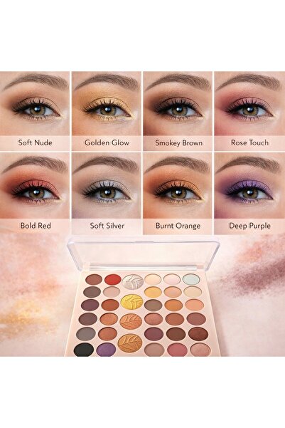 Seckinnn Highlighter & Göz Farı Paleti – Çok Amaçlı Işıltılı ve Mat Makyaj Seti