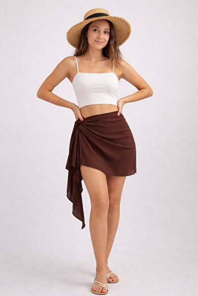 Sebir Moda Παρεό από μείγμα λινών υφασμάτων