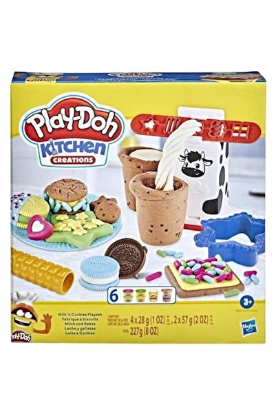 Play Doh Play-Doh Εργαστήριο Κουζίνας Σετ Γάλα και Μπισκότα