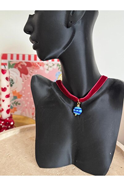 bizizmoda Murano Glass Special Design Glass Natural Stone Necklace
