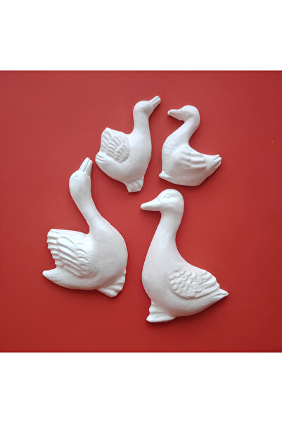 CREATIVITATEPLUS Set 4 figurine din ipsos Gaste