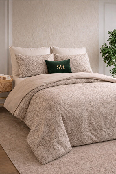 Sheri Home LATEKS Çift Kişilik Nevresim Seti (Yorgan Kılıfı+2 Adet Yastık Kılıfı) MODELARMÜLl886567