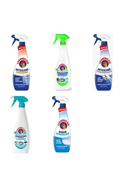 Chanteclair Set 5 Chanteclair: 1x Rapid Anti-limescale, 1x Lemon Degreaser, 1...