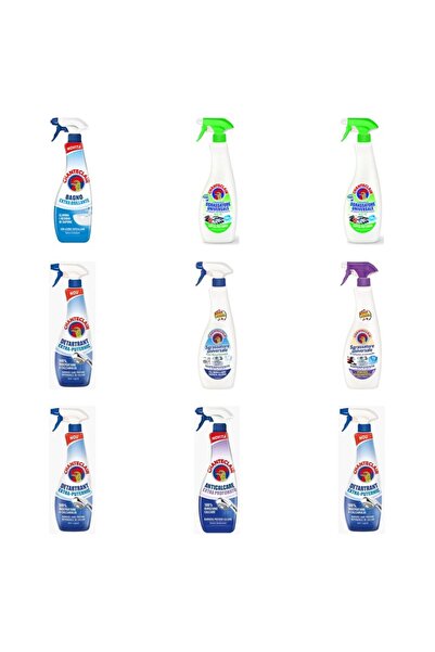 Chanteclair Set 9 Chanteclair: 1x Anti-limescale Shine, 2x Lemon Degreaser, 3...