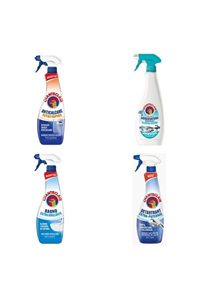 Chanteclair Set 4 Chanteclair: 1x Anticalcar Rapid, 1x Degresant Anti-Miros, ...