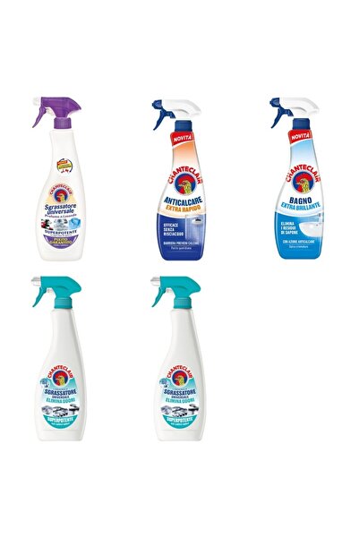 Chanteclair Set 5 Chanteclair: 1x Degresant Mosc Alb, 1x Anticalcar Rapid, 1x...