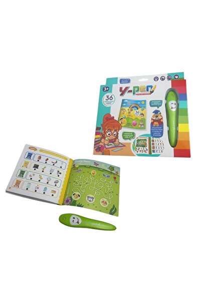 ADIRI SHOP Διαδραστικό εκπαιδευτικό βιβλίο με ηλεκτρονικό στυλό Y-Pen, 36 δρα...