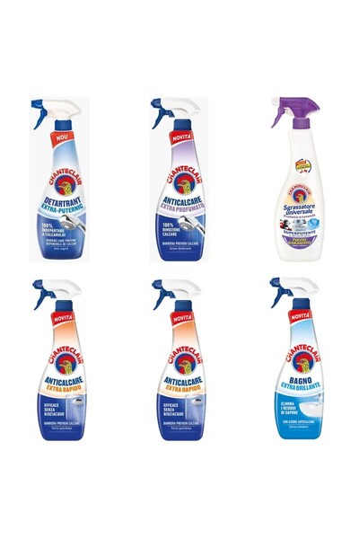 Chanteclair Set 6 Chanteclair: 1x Detartrant Puternic, 1x Degresant Parfumat,...