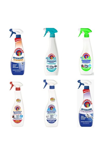 Chanteclair Set 6 Chanteclair: 1x Anticalcar Rapid, 1x Degresant Anti-Miros, ...