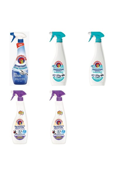 Chanteclair Set 5 Chanteclair: 1x Strong Descaler, 2x Anti-Odor Degreaser, 1x...