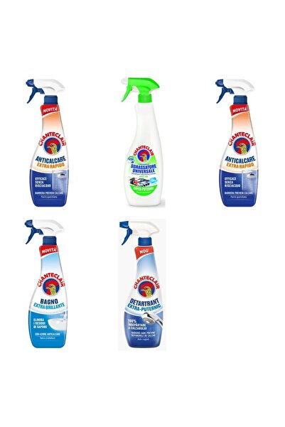 Chanteclair Set 5 Chanteclair: 2x Rapid Anti-limescale, 1x Lemon Degreaser, 1...
