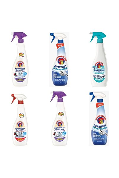 Chanteclair Set 6 Chanteclair: 2x Degresant Mosc Alb, 2x Detartrant Puternic,...