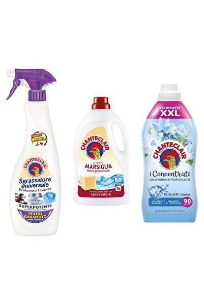 Chanteclair Set 3 Chanteclair: 1x Degresant Mosc Alb, 1x Detergent Marsilia, ...