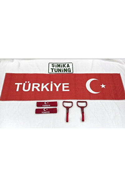 şimika tuning tuningmarketim Red Moon Star Turkey Torpedo Towel and 2-Piece B...