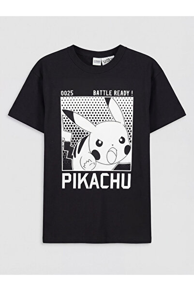 LC Waikiki Timeless Clothing & Timeless Choices Zero Roba Collar Pikachu Prin...