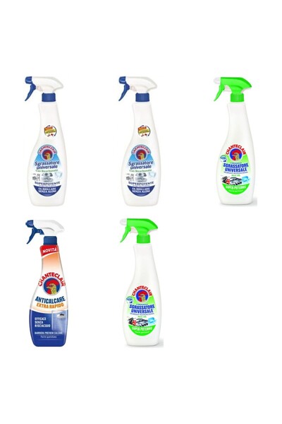 Chanteclair Set 5 Chanteclair: 2x Degresant Bicarbonat, 2x Degresant Lamaie, ...