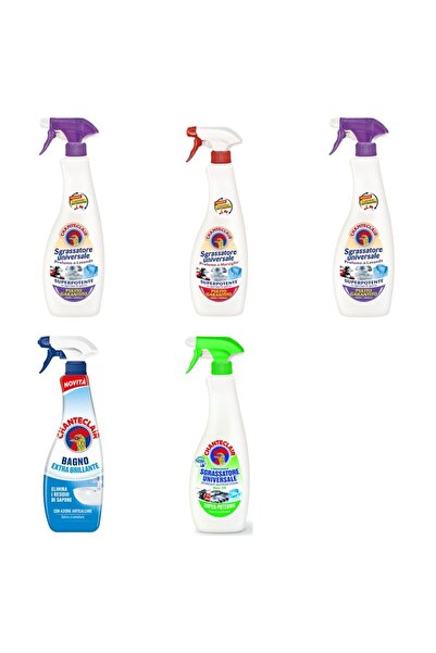 Chanteclair Set 5 Chanteclair: 1x White Musk Degreaser, 1x Marseille Degrease...