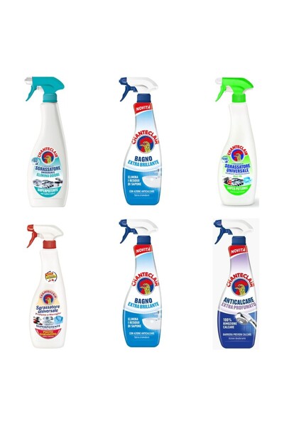 Chanteclair Set 6 Chanteclair: 1x Degresant Anti-Miros, 2x Anticalcar Straluc...