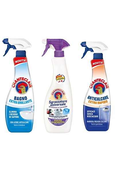 Chanteclair Set 3 Chanteclair: 1x Anti-limescale Shine, 1x Lavender Degreaser...