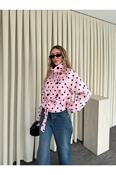 Laluvia Ροζ Μεσσίνα Πουά Καμπαρντίνα - 504361