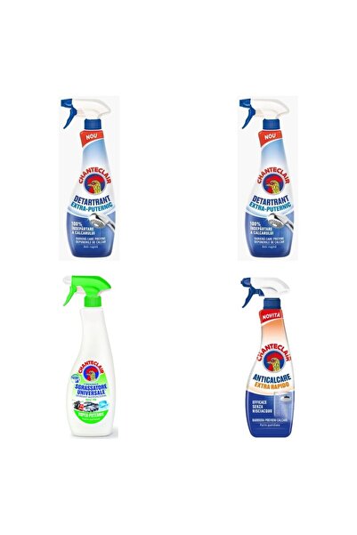 Chanteclair Set 4 Chanteclair: 2x Detartrant Puternic, 1x Degresant Lamaie, 1...