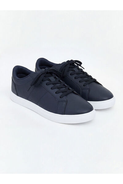 LC Waikiki Vizyon New Season Faux Leather Look Lace-Up Men's Sports Shoes