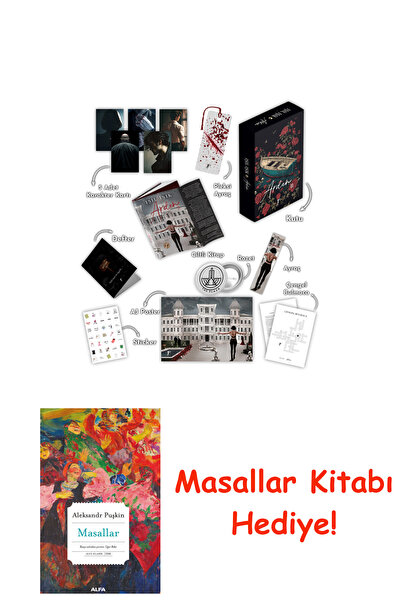 Alfa Yayınları آردن 2 (غلاف صلب - مجموعة في صندوق) + هدية الحكايات الخيالية