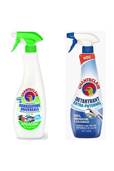 Chanteclair Set 2 Chanteclair: 1x Lemon Degreaser, 1x Strong Descaler