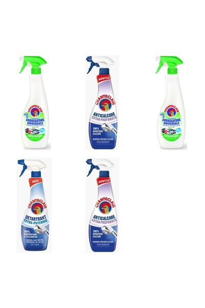 Chanteclair Set 5 Chanteclair: 2x Lemon Degreaser, 2x Scented Degreaser, 1x S...