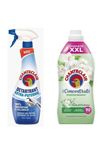 Chanteclair Set 2 Chanteclair: 1x Detartrant Puternic, 1x Balsam Mosc Alb